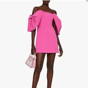 Toccin Design Collective Bow Sleeve Mini Dress (D4)